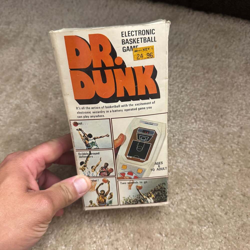 Dr. Dunk Basketball LED Handheld Electronic Arcade Video Game